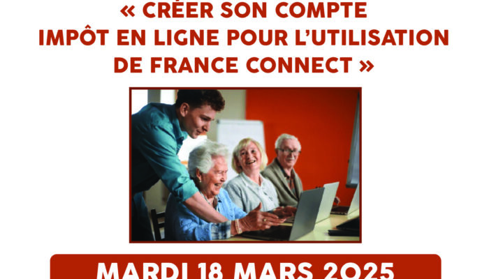 Atelier numérique : Créer son compte impôt en ligne