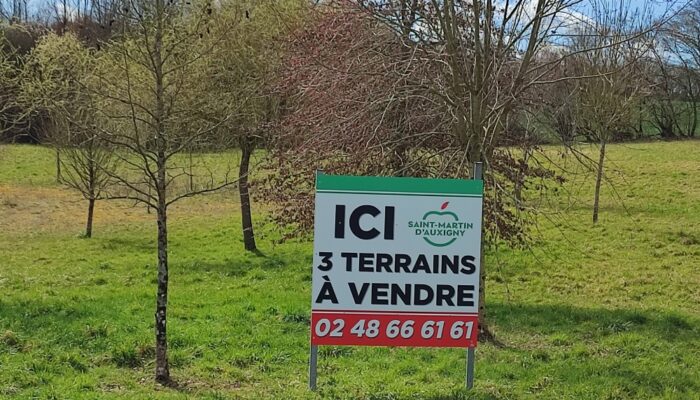 Mise en vente de trois parcelles route d’Allogny